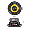 4 inch woofer - car audio speaker - 4 Ohm / 8 Ohm - 20W 2 piecesSpeakers