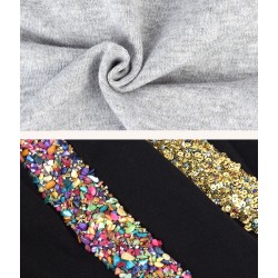 Cotton hat - with colorful rhinestonesHats & Caps