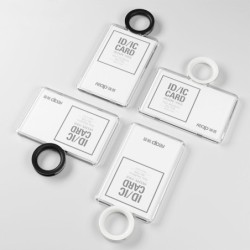 Transparent ID card holder - with lanyardAccess Control Cards