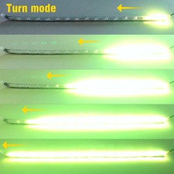RGB light - car DRL lights - colorful LED strip - waterproof - 2 piecesLED strips