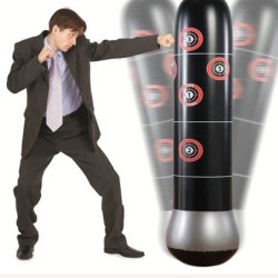 Inflatable punching bag - fitness / training - boxing targetEquipment