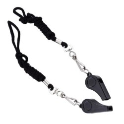 Sport referee whistle - with lanyard - aluminum alloyBaseball