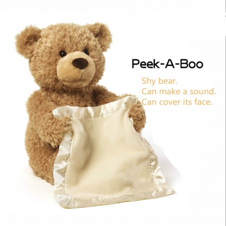 Peekaboo bear - talking plush toyCuddly toys
