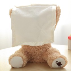 Peekaboo bear - talking plush toyCuddly toys
