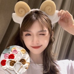 Decorative plush headband - sheep horns / rabbit earsHats & caps