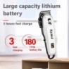 KM-PG809A Kemei - electric hair clipper - wireless - with combsHair trimmers