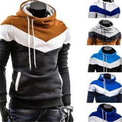 Warm striped hoodie - slimHoodies & Sweatshirt