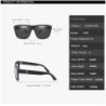 Classic square sunglasses - polarized - unisexSunglasses