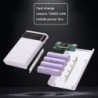 Power bank - fast charging - 6 * 18650 battery box - 20000mAh USB type C - 5VPower Banks