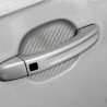 Carbon fiber vinyl sticker - car door handle protection - 10 * 9cm - 4 piecesStickers