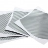 Carbon fiber vinyl sticker - car door handle protection - 10 * 9cm - 4 piecesStickers