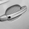 Carbon fiber vinyl sticker - car door handle protection - 10 * 9cm - 4 piecesStickers
