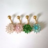 Crystal flower - belly button piercing - 316L stainless steelPiercings