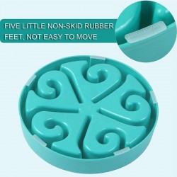 Dog feeding bowl - slow-feeder - non toxic - non-slipCare