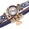 Multilayer bracelet - with watch / rhinestones / elephantBracelets