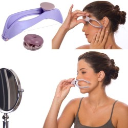 Facial hair remover - tweezer with threadTweezers