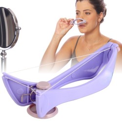 Facial hair remover - tweezer with threadTweezers