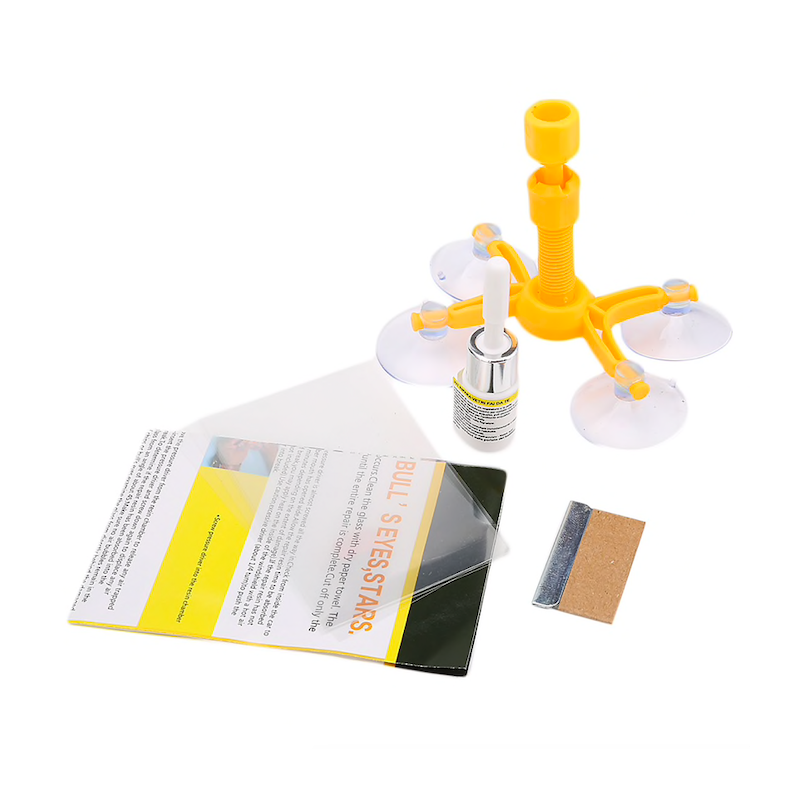 Car windshield repair - for glass scratch / cracks - kit proScreens