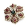 Big acrylic flower - vintage broochBrooches