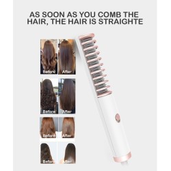 Mini hair straightener - beard combHair straighteners