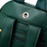 Leather backpack - with decorative studs - large capacityBackpacks