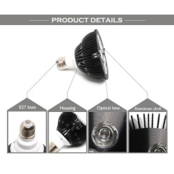Plant grow light - UV lamp - LED bulb - 36W - E26/E27Grow Lights