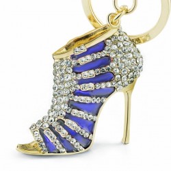 Crystal high heel shoe - keychainKeyrings