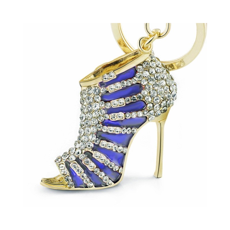 Crystal high heel shoe - keychainKeyrings