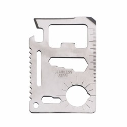 11 in 1 multifunction survival knife - credit card shapeSurvival tools