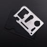 11 in 1 multifunction survival knife - credit card shapeSurvival tools