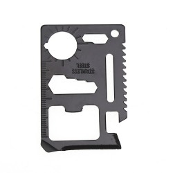 11 in 1 multifunction survival knife - credit card shapeSurvival tools