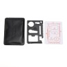11 in 1 multifunction survival knife - credit card shapeSurvival tools