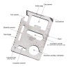 11 in 1 multifunction survival knife - credit card shapeSurvival tools