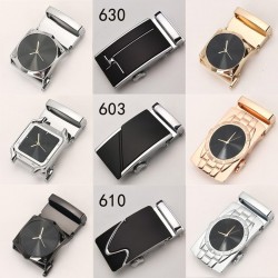 Automatic belt buckle with clock - DIYBelts