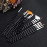 Nail art brushes - with dotting tools - setNail brushes