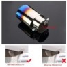Universal car exhaust pipe - muffler - stainless steel - roasted blueExhaust mufflers