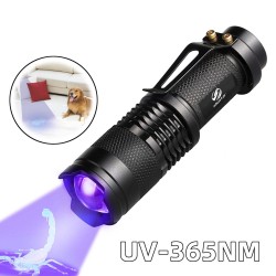 365NM - UV lamp light torch - fake money checker - stain detectorTorches