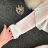 Knitted plaid set - skirt - vest - cardiganDresses