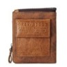 Vintage leather wallet - card / coin holder - large capacityWallets