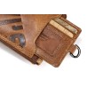 Vintage leather wallet - card / coin holder - large capacityWallets