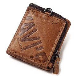 Vintage leather wallet - card / coin holder - large capacityWallets