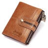 Vintage leather wallet - card / coin holder - large capacityWallets