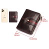 Vintage leather wallet - card / coin holder - large capacityWallets