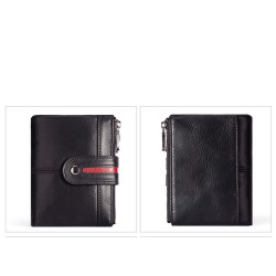 Vintage leather wallet - card / coin holder - large capacityWallets