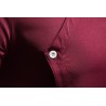 Asymmetrical long sleeve shirt - decorative golden embroideryT-shirts