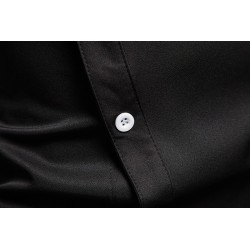 Asymmetrical long sleeve shirt - decorative golden embroideryT-shirts