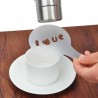 Stencils for coffee - cappuccino - latte - templates - 16 piecesCoffee ware
