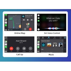 Car radio - 2 Din - 9 inch - Android 10 - 2GB - 32GB - Bluetooth - GPS - carplay - for Volkswagen Golf 5 6 PassatDin 2