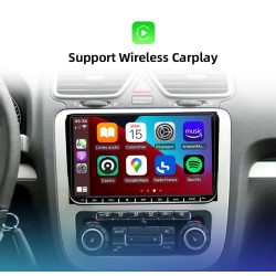 Car radio - 2 Din - 9 inch - Android 11 - 2GB - 32GB - Bluetooth - GPS - carplay - for Volkswagen Golf 5 6 PassatDin 2