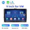 Car radio - 2 Din - 9 inch - Android 10 - 4GB - 64GB - Bluetooth - GPS - carplay - for Volkswagen Golf 5 6 PassatDin 2
